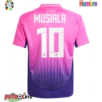 Camiseta Alemania Jamal Musiala #10 Visitante Equipación Eurocopa 2024 manga corta